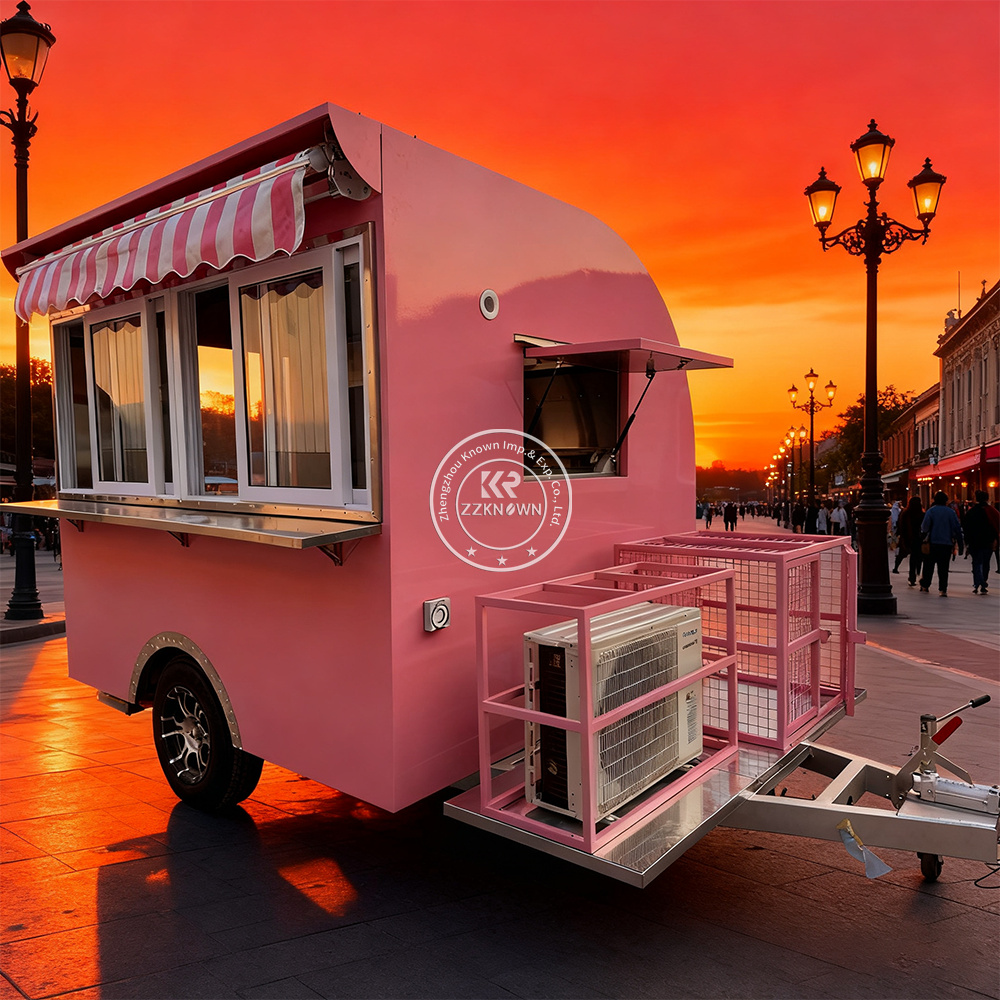 Outdoor Food Kiosk Foodtrailer - Coffee Equipment Manufacturers reseña y precio