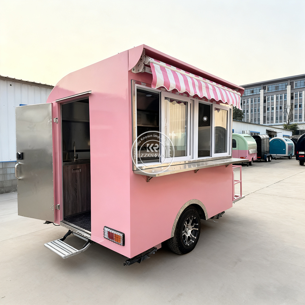 Outdoor Food Kiosk Foodtrailer - Coffee Equipment Manufacturers reseña y precio