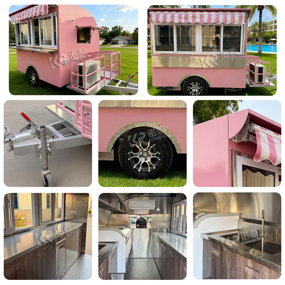 Outdoor Food Kiosk Foodtrailer - Coffee Equipment Manufacturers reseña y precio
