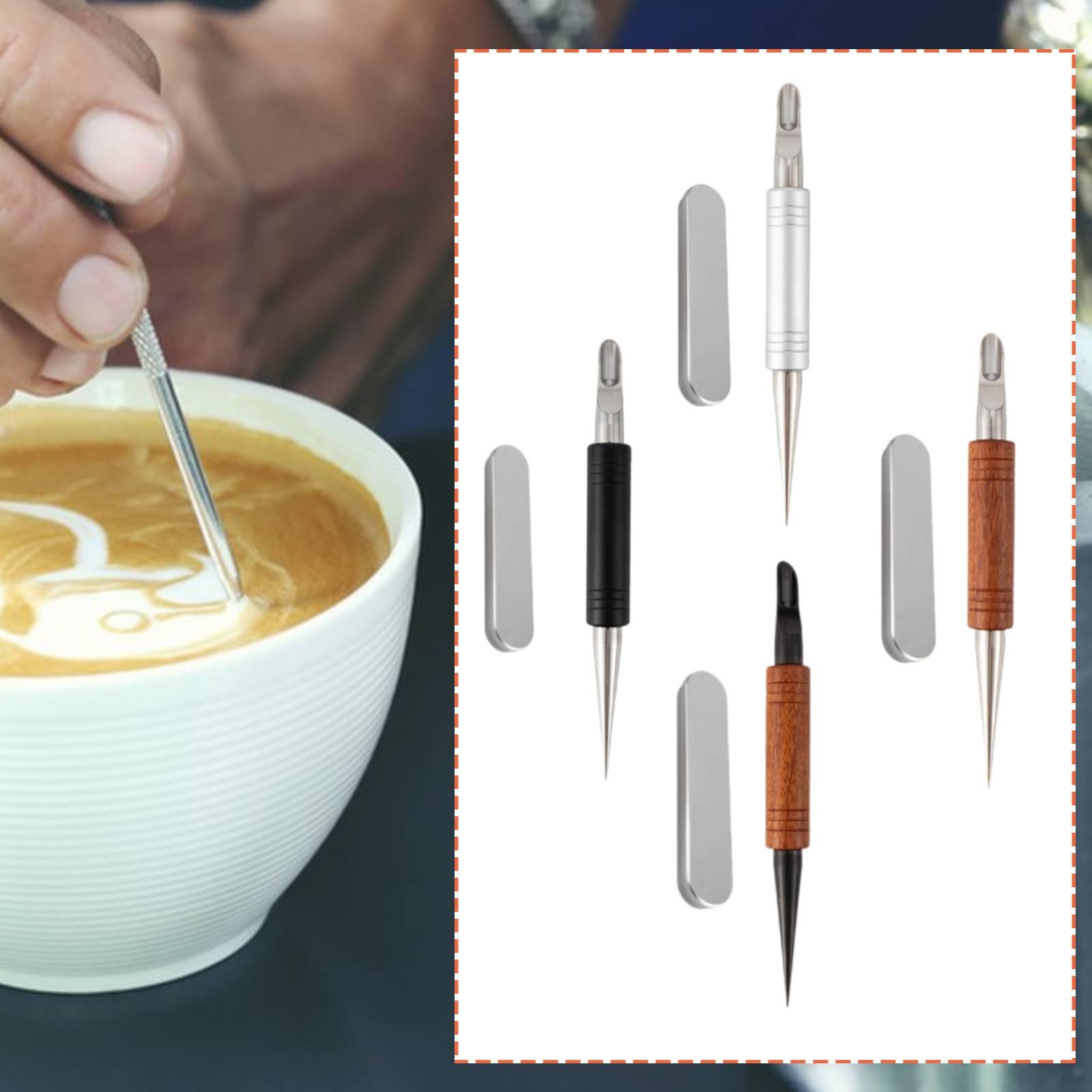 Latte Art Pen Coffee Flower Pu - Coffee Equipment Drawing reseña y precio