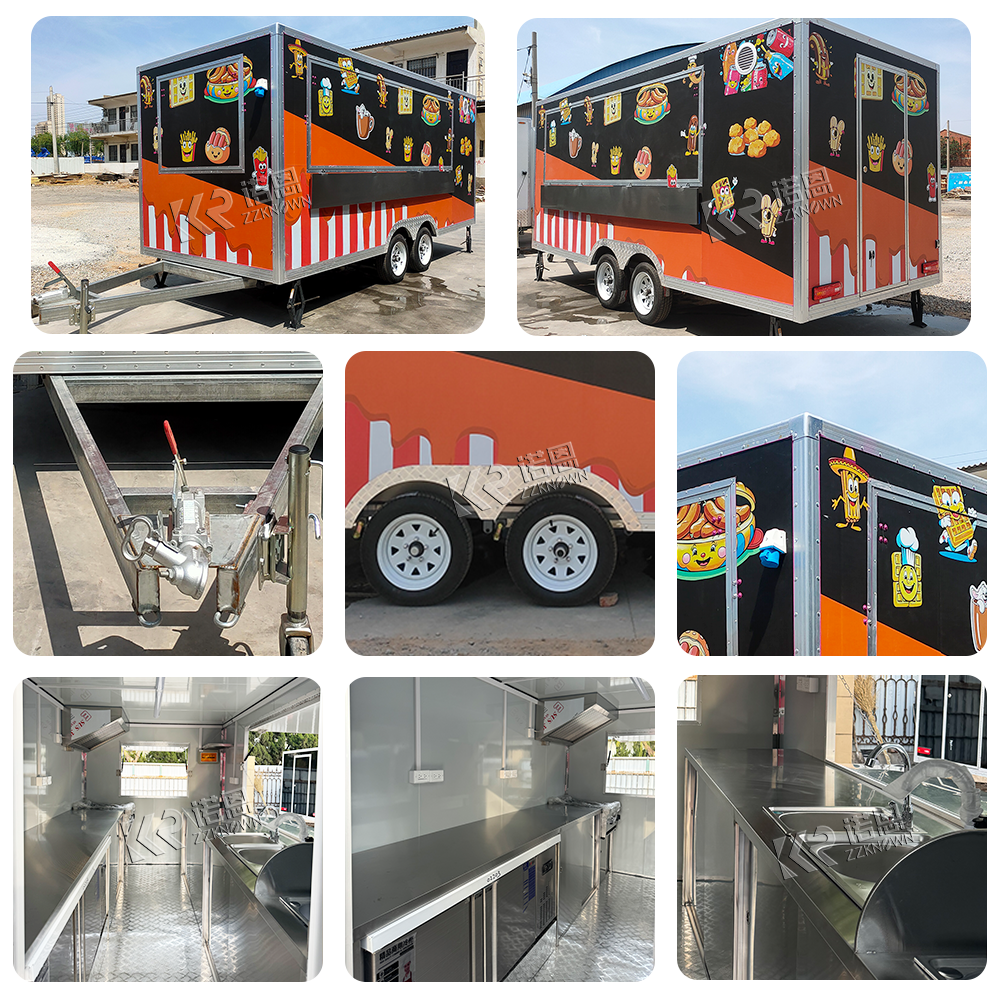 BBQ Concession Trailer Fully E - Coffee Equipment Manufacturers reseña y precio