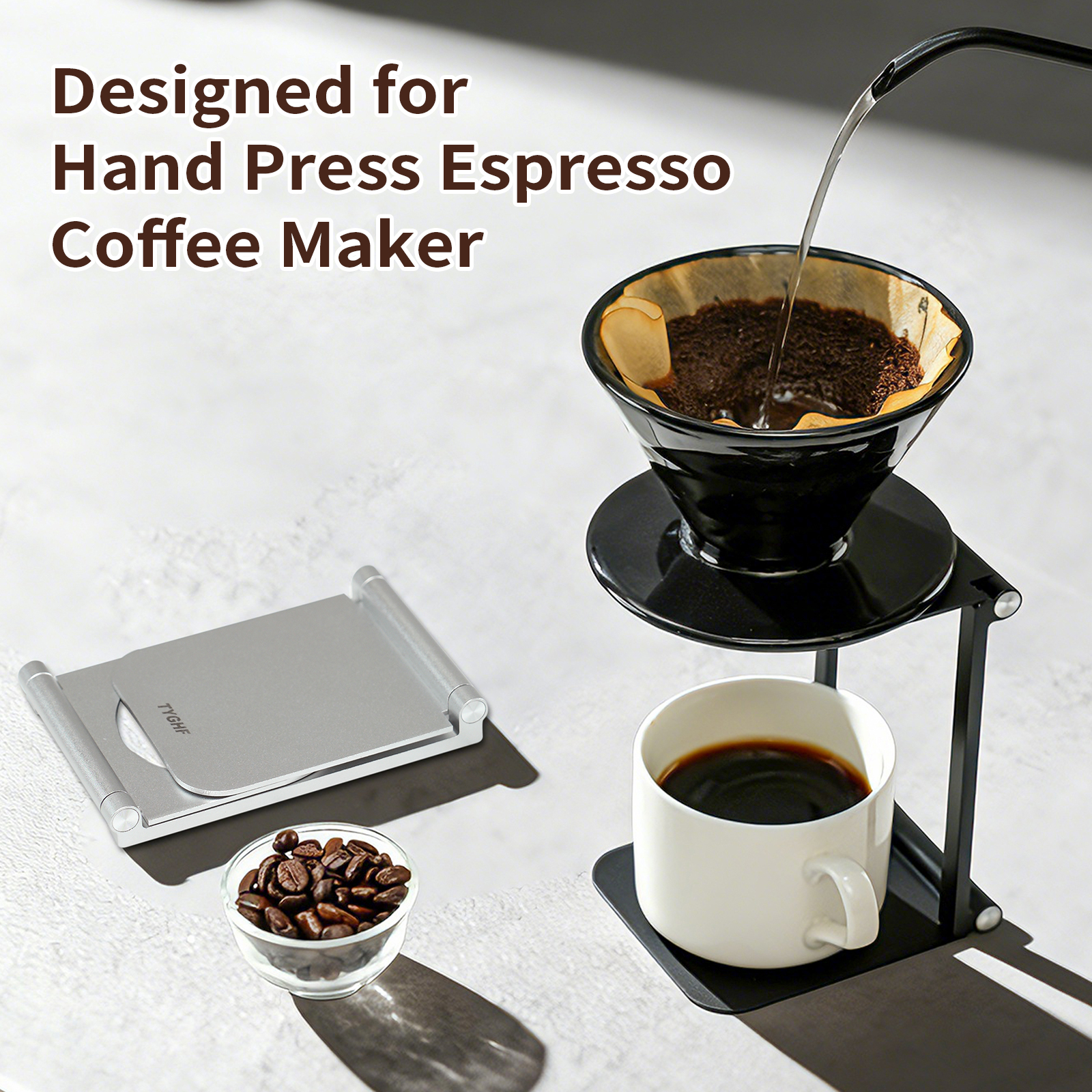 2026 Foldable Aluminum Alloy C - Coffee Equipment Holder reseña y precio