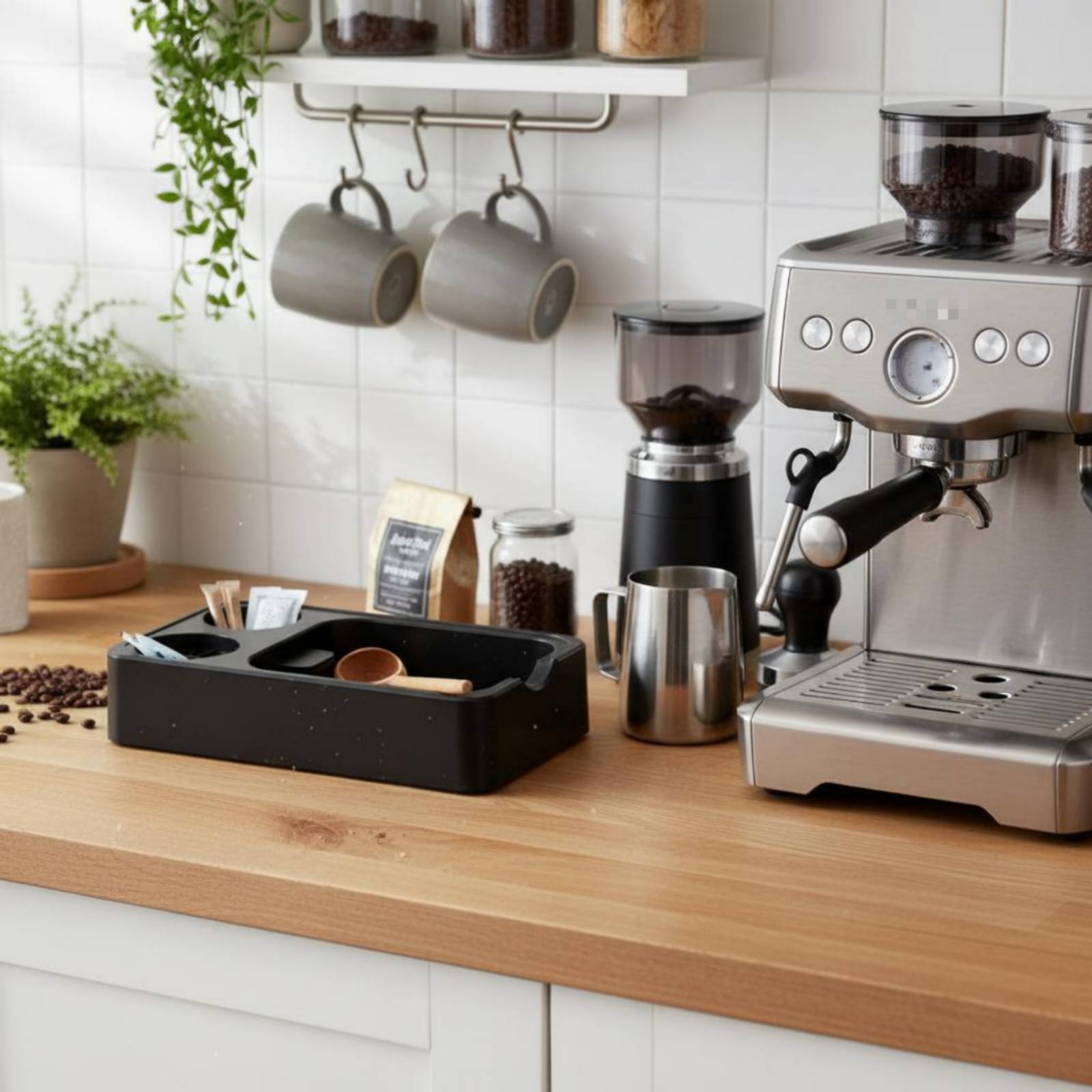 Knock Box Station Easy to Clea - Coffee Knock Box reseña y precio