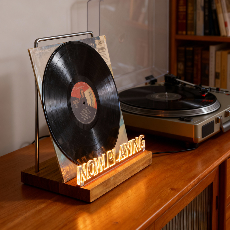 Vinyl Record Holder Stand, Cof - Coffee Equipment Holder reseña y precio