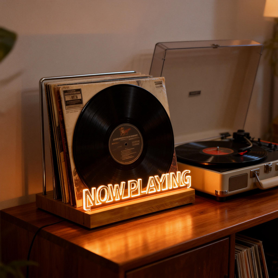 Vinyl Record Holder Stand, Cof - Coffee Equipment Holder reseña y precio