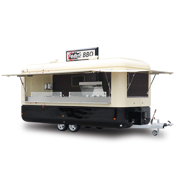 BBQ Concession Trailer Fully E - Coffee Equipment Manufacturers reseña y precio