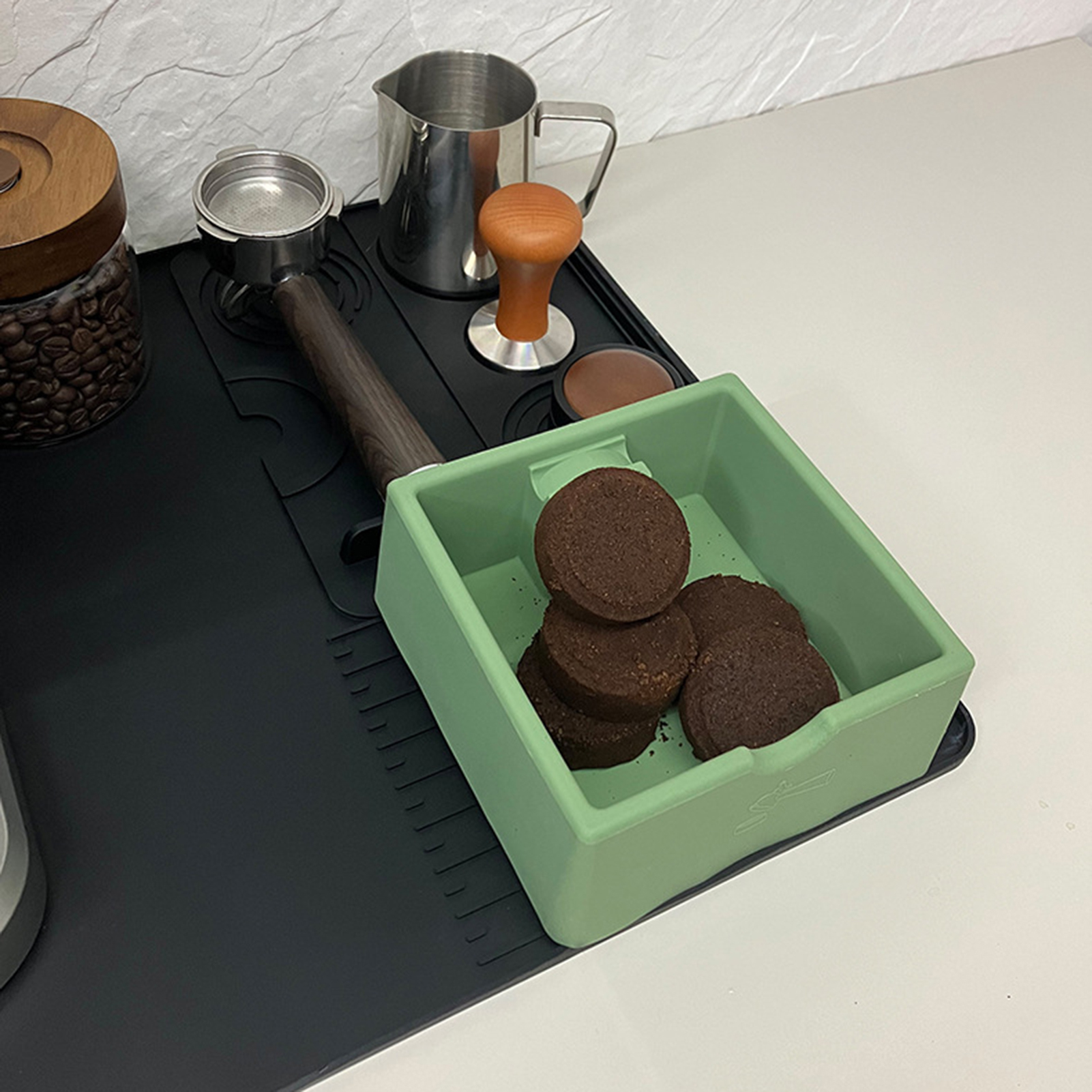 Coffee Knock Box 1.5L Espresso - Coffee Knock Box reseña y precio