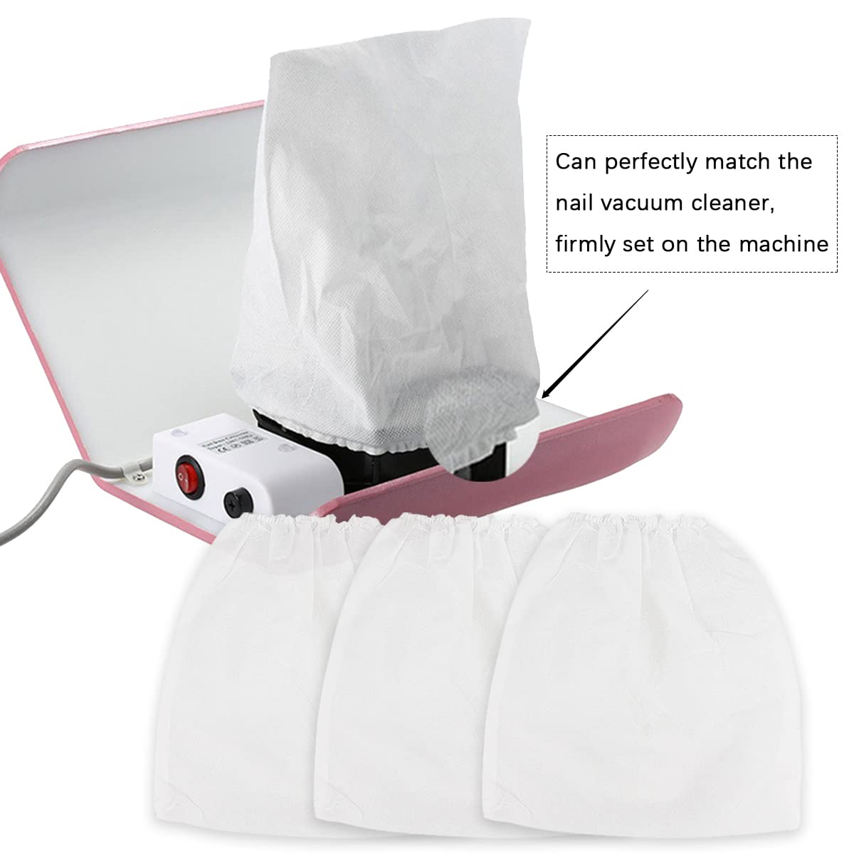 10 PCS Reusable Non-Woven Nail - Coffee X reseña y precio