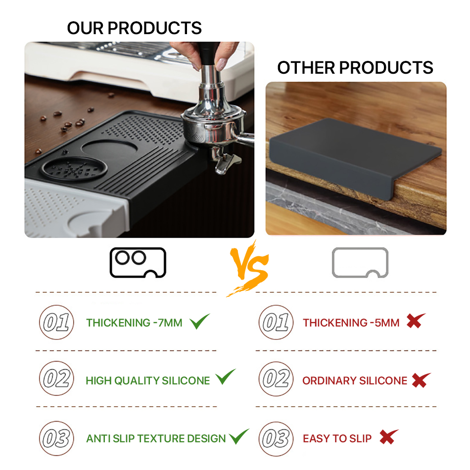 Coffee Tamper Mat Station Stan - Coffee Equipment Holder reseña y precio