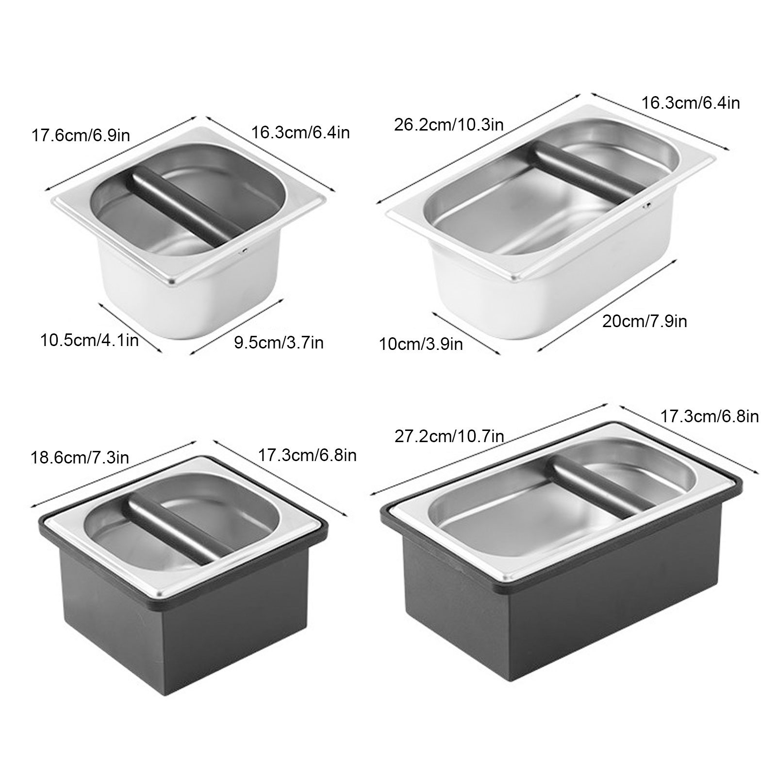 Coffee Knock Box Rubber Coffee - Coffee Knock Box reseña y precio