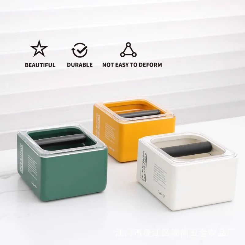 Mini Coffee Grounds Box Bar Es - Coffee Knock Box reseña y precio