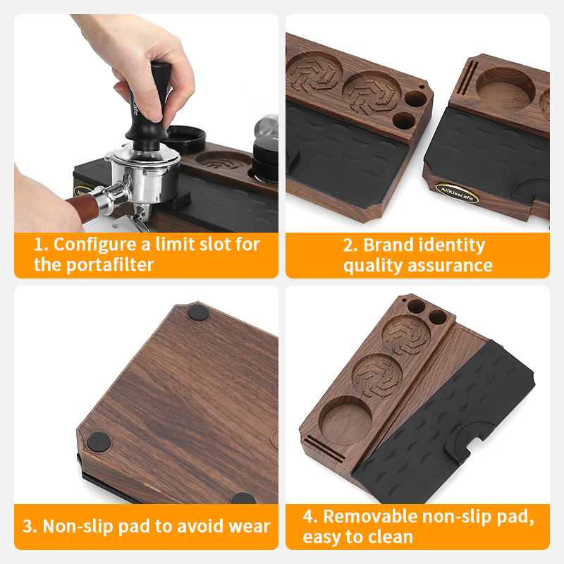Coffee Tamping Station Stand P - Coffee Equipment Holder reseña y precio