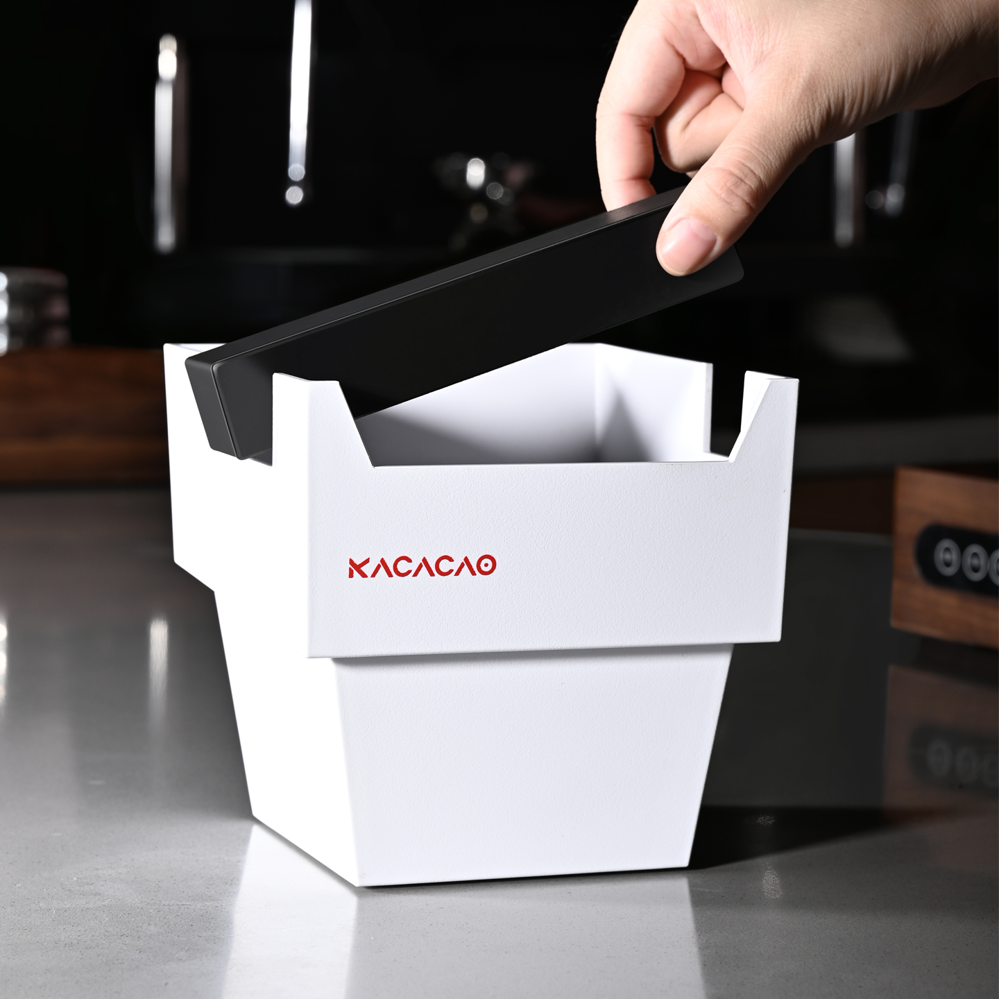 KACACAO Espresso Knock Box Cof - Coffee Knock Box reseña y precio