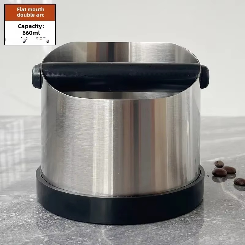 Coffee Knock Box Stainless Ste - Coffee Knock Box reseña y precio