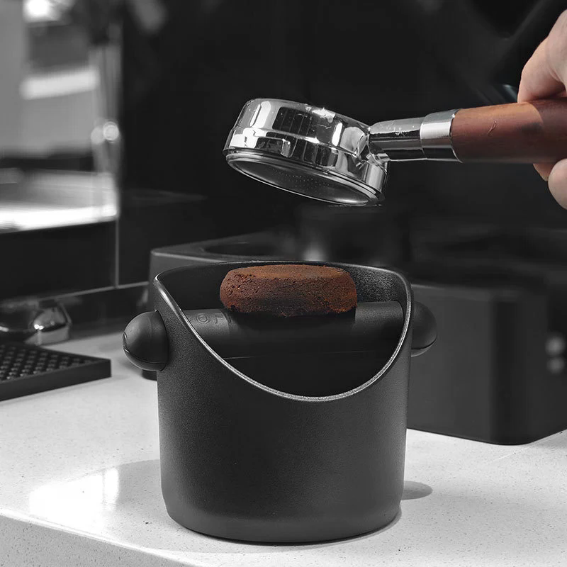 Shock-Absorbent Coffee Knock B - Coffee Knock Box reseña y precio
