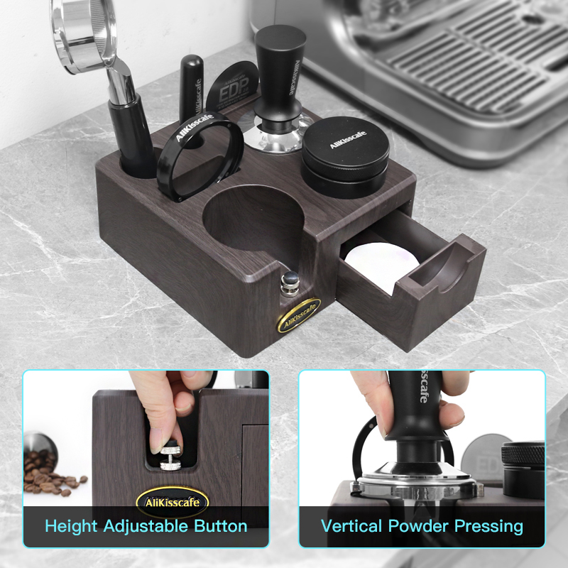 AliKisscafe Coffee Tamping Sta - Coffee Equipment Holder reseña y precio