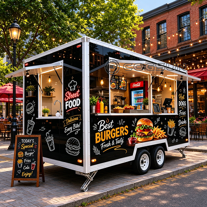 COGSUN Concession BBQ Trailer  - Coffee Equipment Manufacturers reseña y precio