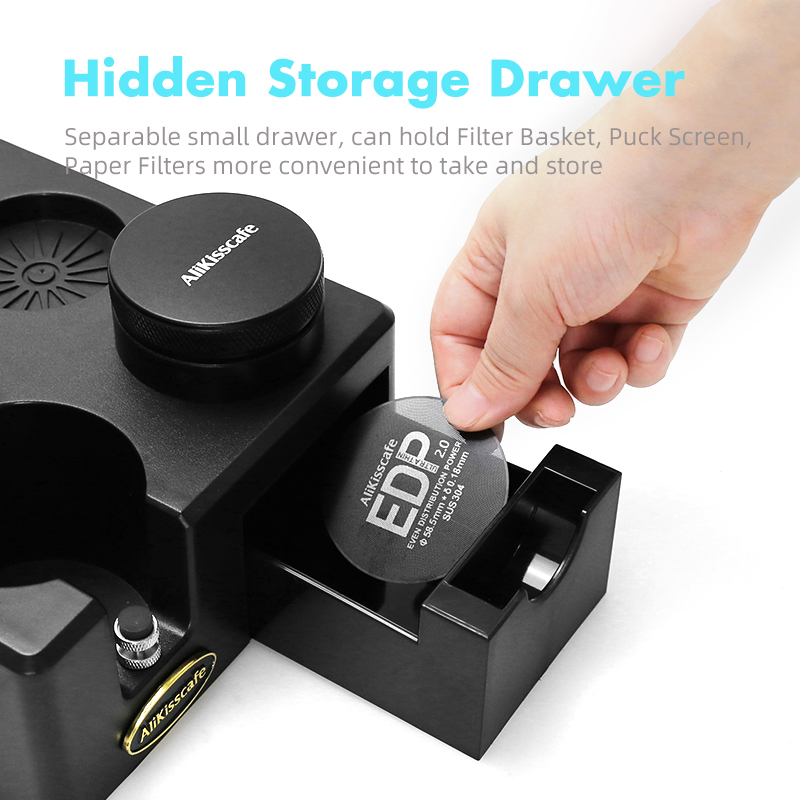 Alikisscafe Coffee Tamping Sta - Coffee Equipment Holder reseña y precio
