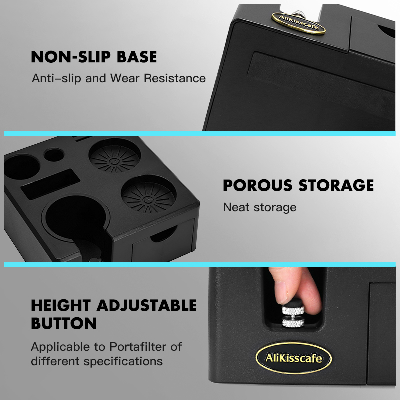 Alikisscafe Coffee Tamping Sta - Coffee Equipment Holder reseña y precio