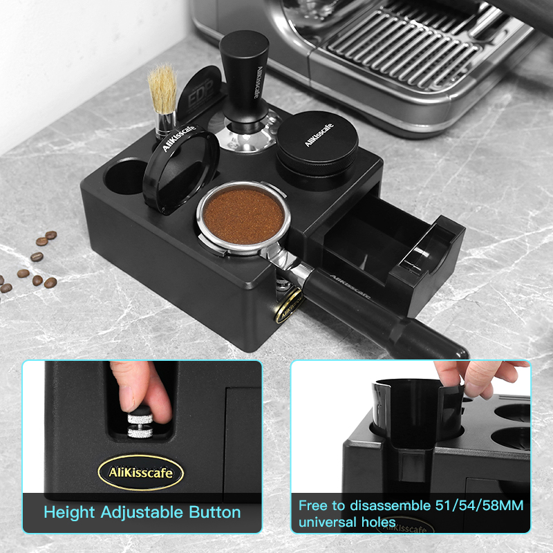 Alikisscafe Coffee Tamping Sta - Coffee Equipment Holder reseña y precio