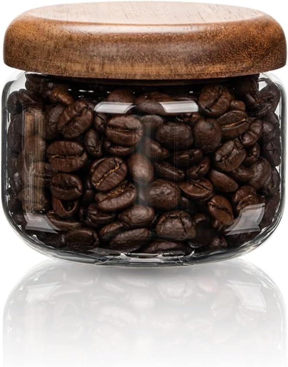 Glass Food  Containers with Wo - Coffee X reseña y precio