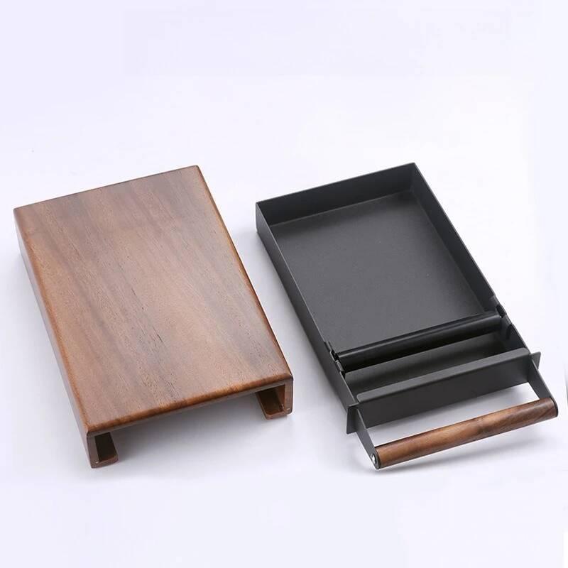 Walnut Coffee Knock Box Espres - Coffee Knock Box reseña y precio