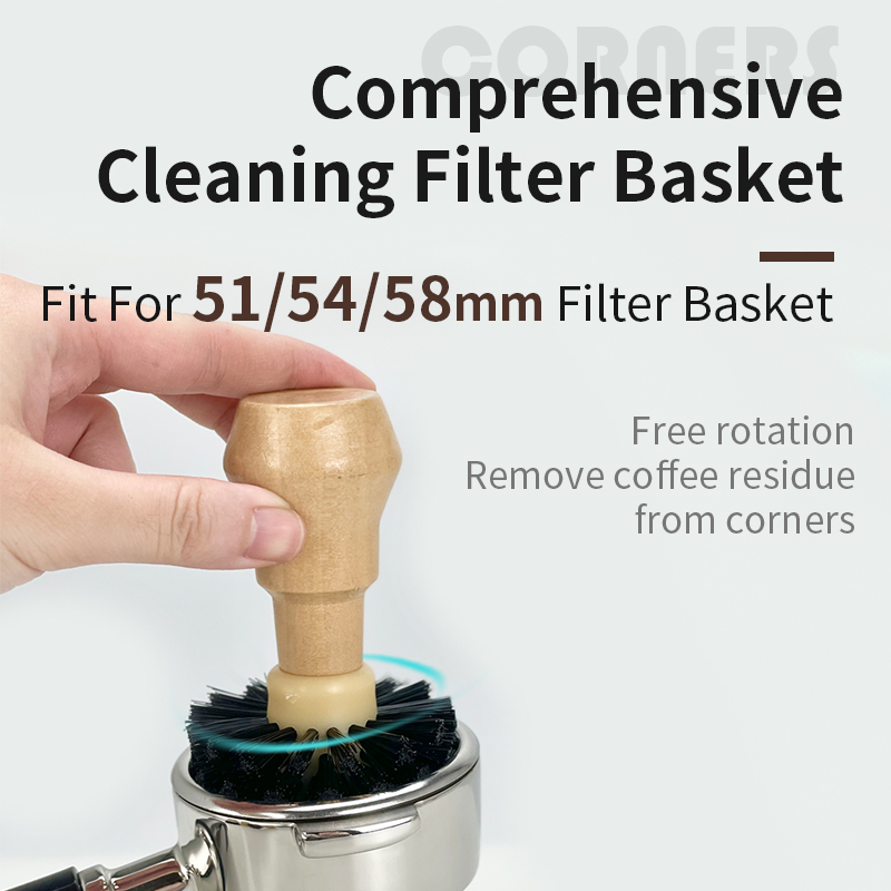 Coffee Brush Cleaner Solid Woo - Coffee Equipment At Home reseña y precio