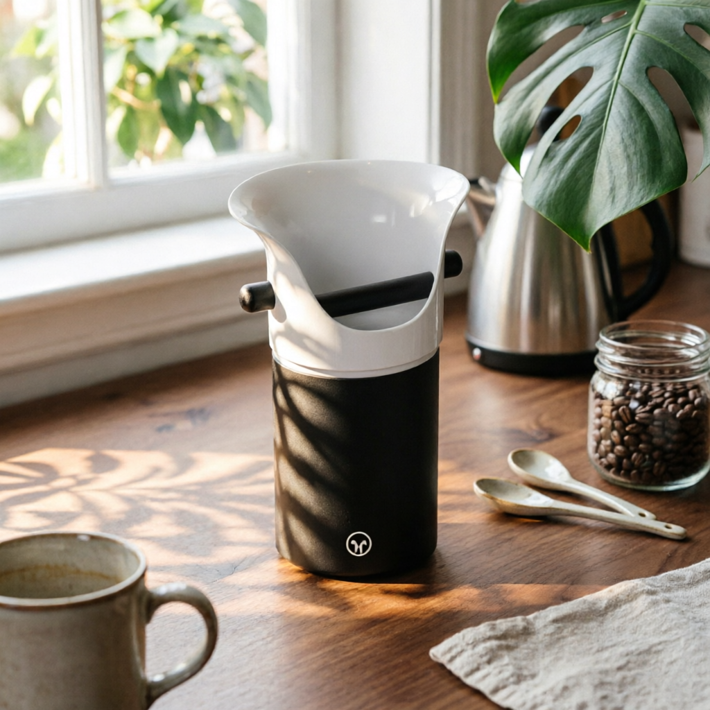 Coffee Knock Box Flared Top Es - Coffee Knock Box reseña y precio